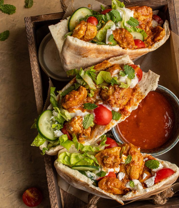 Fresh kebab preparation